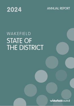 Front cover of the State of the District report 2024